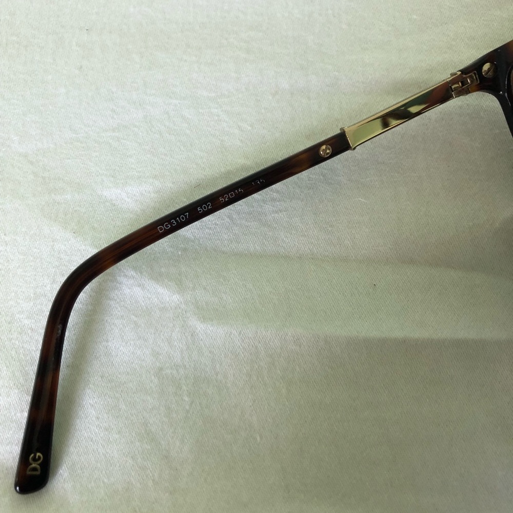 D&G Tortoise Shell Eyeglass Frames - image 8